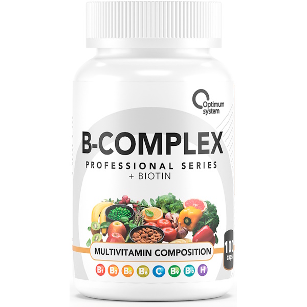 Vitamin B Complex 100 caps Optimum System